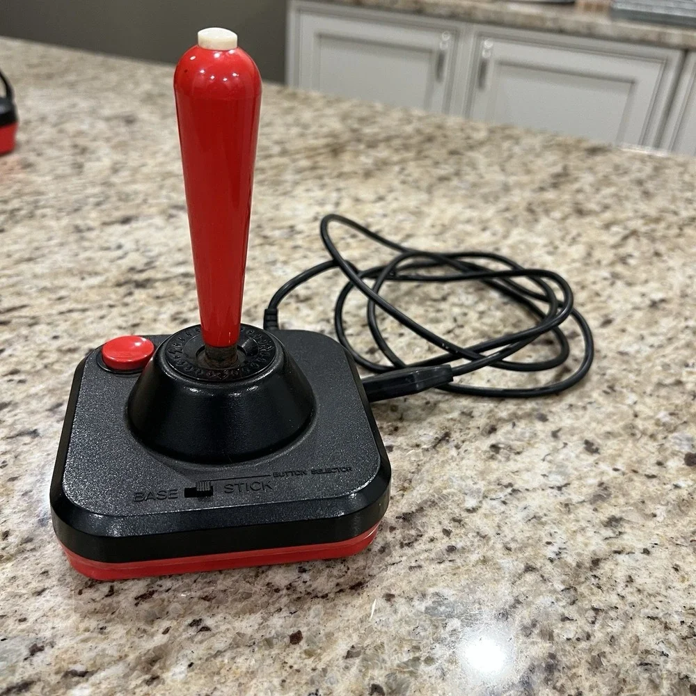 Wico Command Control Bat Joystick Atari 2600 C64 UNTESTED Read